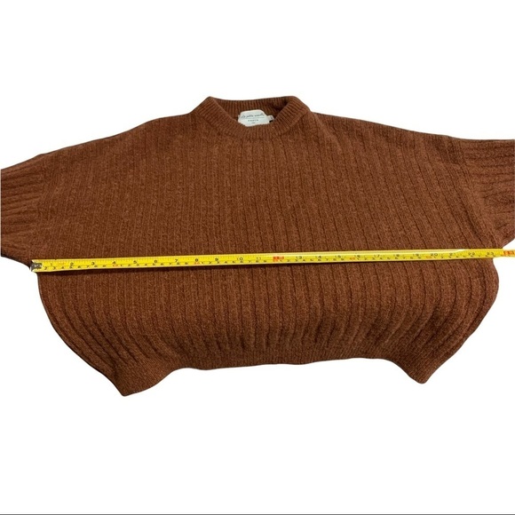 FRNCH Mohair Cropped Ribbed Sweater M/L - Picture 5 of 6